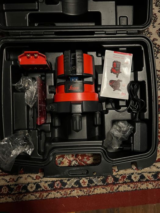 Лазер Нивелир LEICA Lino L4P1/ 15м