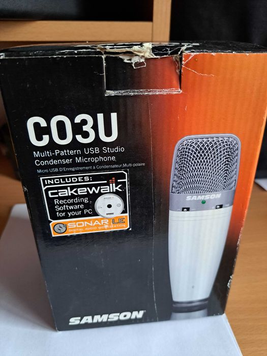 Microphone Samson C03U - USB Studio Condenser Microphone