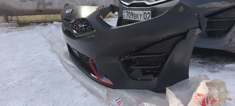 Бампер передний в сборе! Оригинал Киа Сид Джити Kia Ceed GT