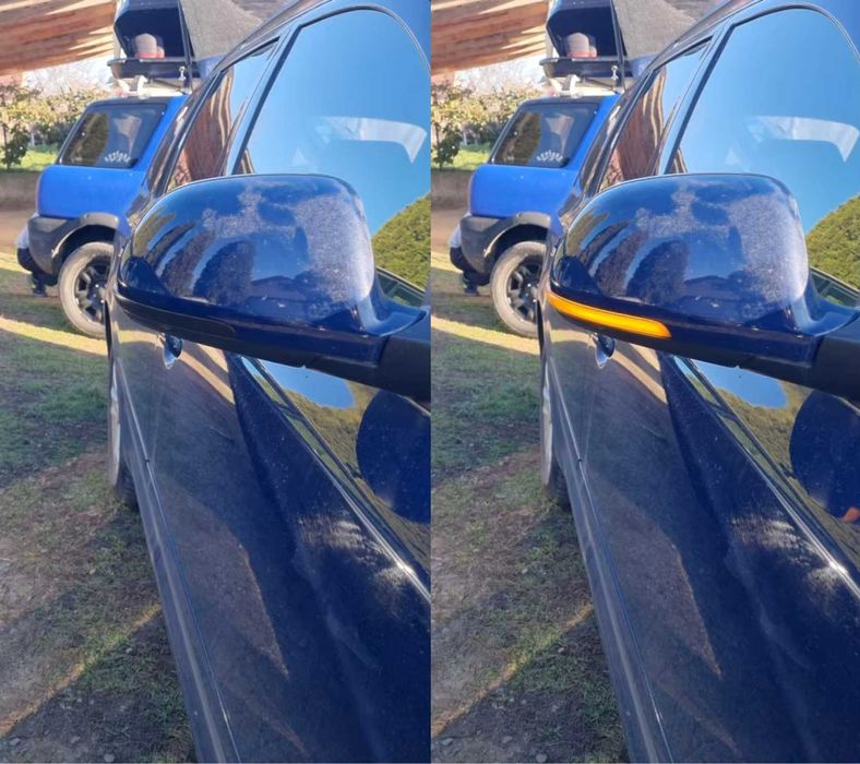 Гаранция! Динамични LED Мигачи за Огледала на Skoda Octavia и Superb