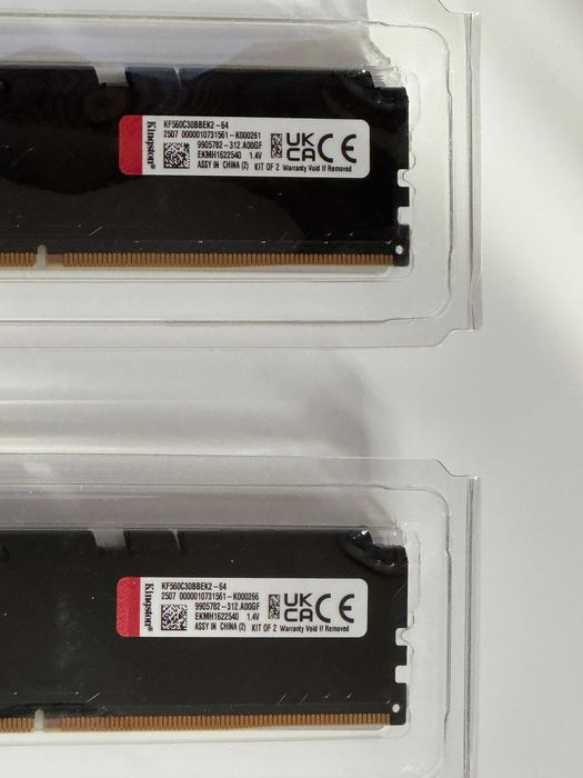 Kingston FURY Beast 64GB(2x32GB)DDR5-6000Mhz XMP/EXPO с дожив гаранция