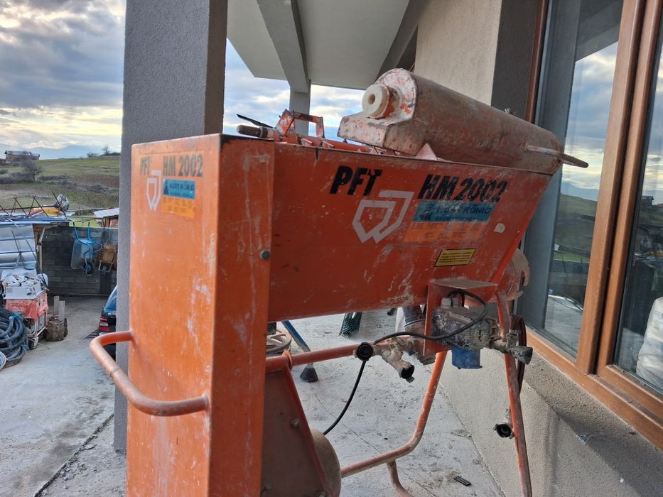 Машини  пфт за сухи смеси