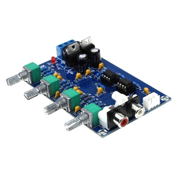 Corector de ton audio stereo realizat NE5532