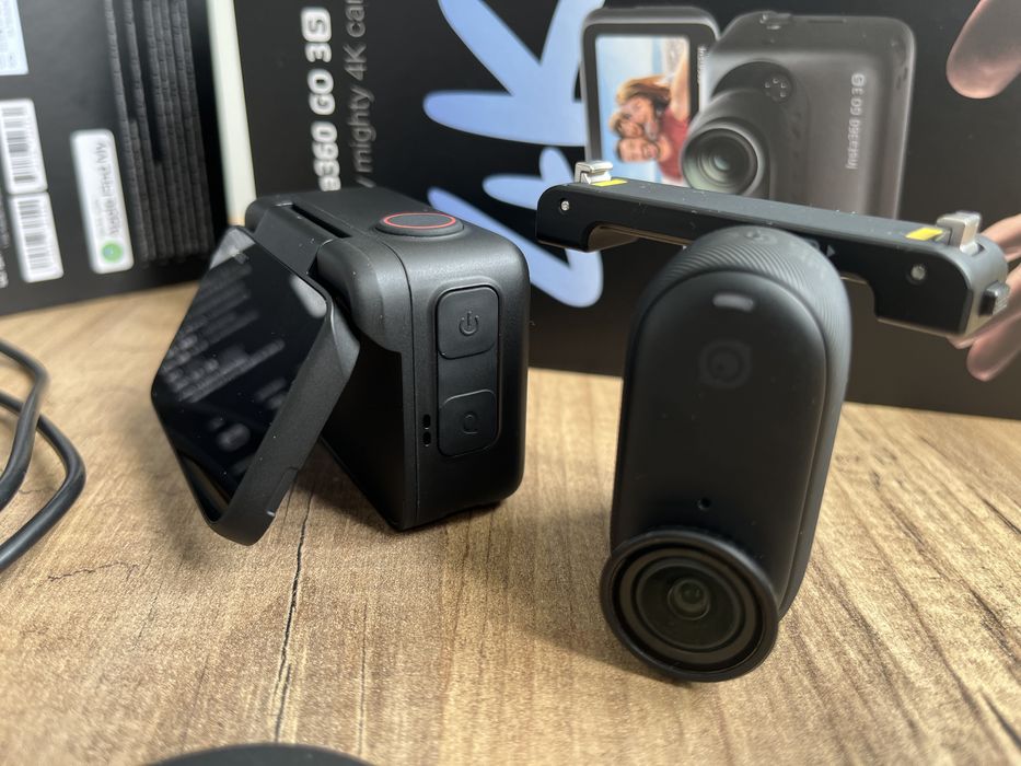 Camera actiune Insta360 GO 3S 4K 128GB neagra
