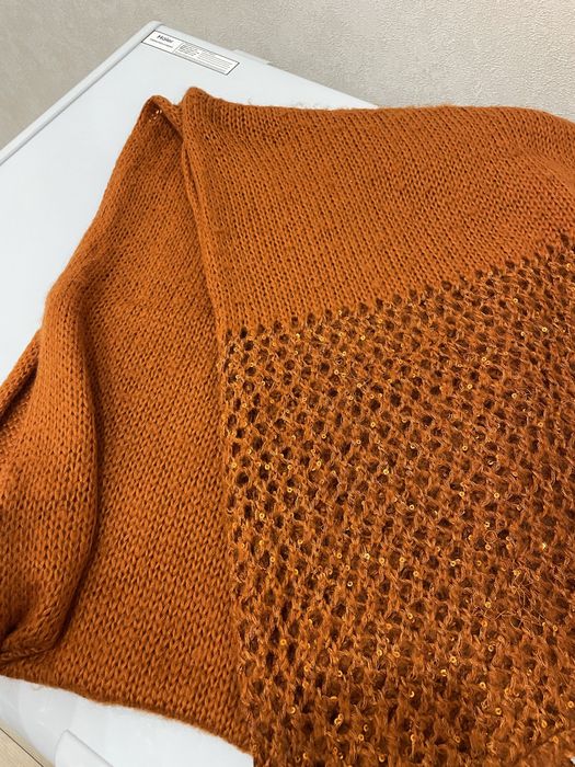 Вязанный женский шарф