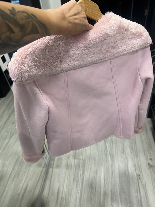 Дамско  розово палто