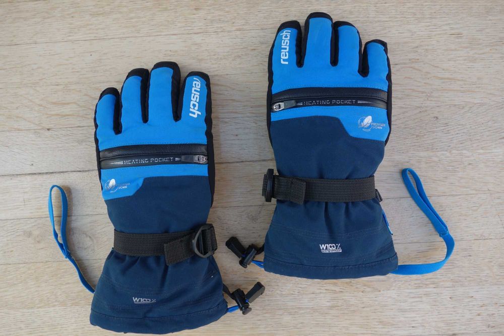 Manusi copii 10-14 ani REUSCH cu puf natural si membrana R-TEX !