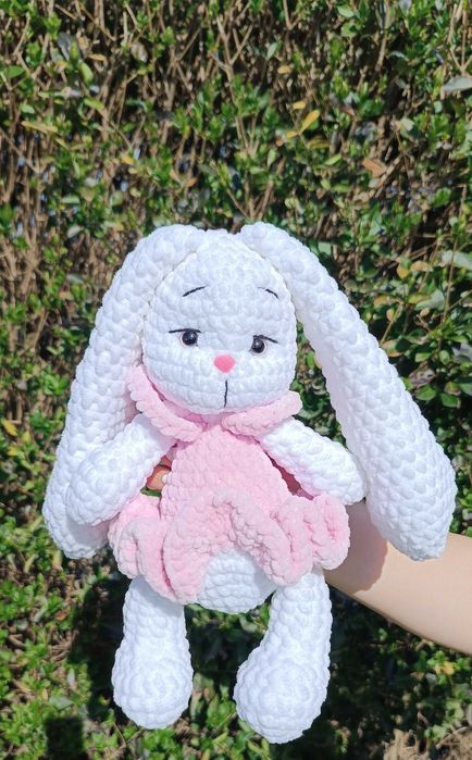 Плетени играчки -Зайка