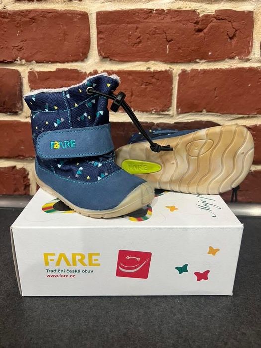 Ботушки Fare Bare - First step; 20 ти размер