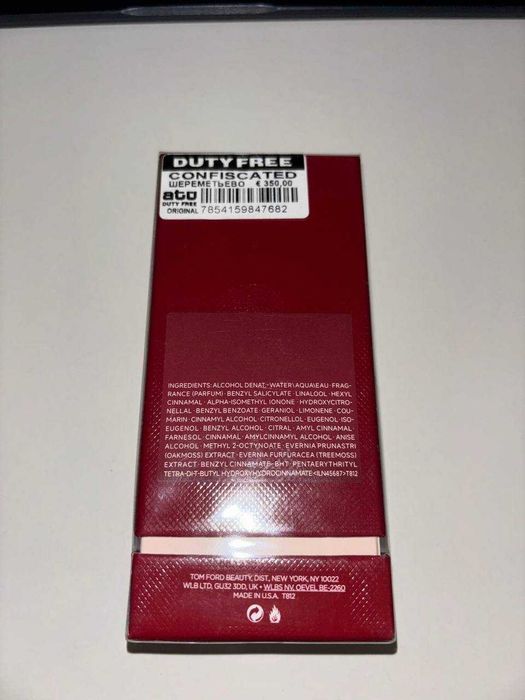 Tom Ford Lost Cherry 100ml ОРИГИНАЛ Duty Free Запечатан
