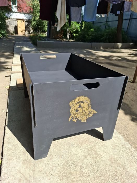 Мангал новый разборный