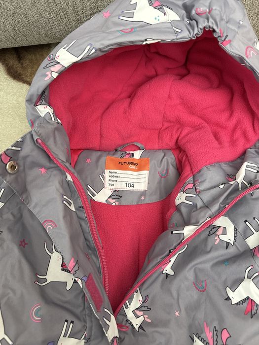 Зимний детский костюм 104