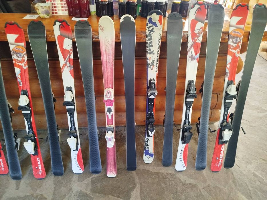 Ски от 168см до 170см и дтски ски от 100 до 130 см