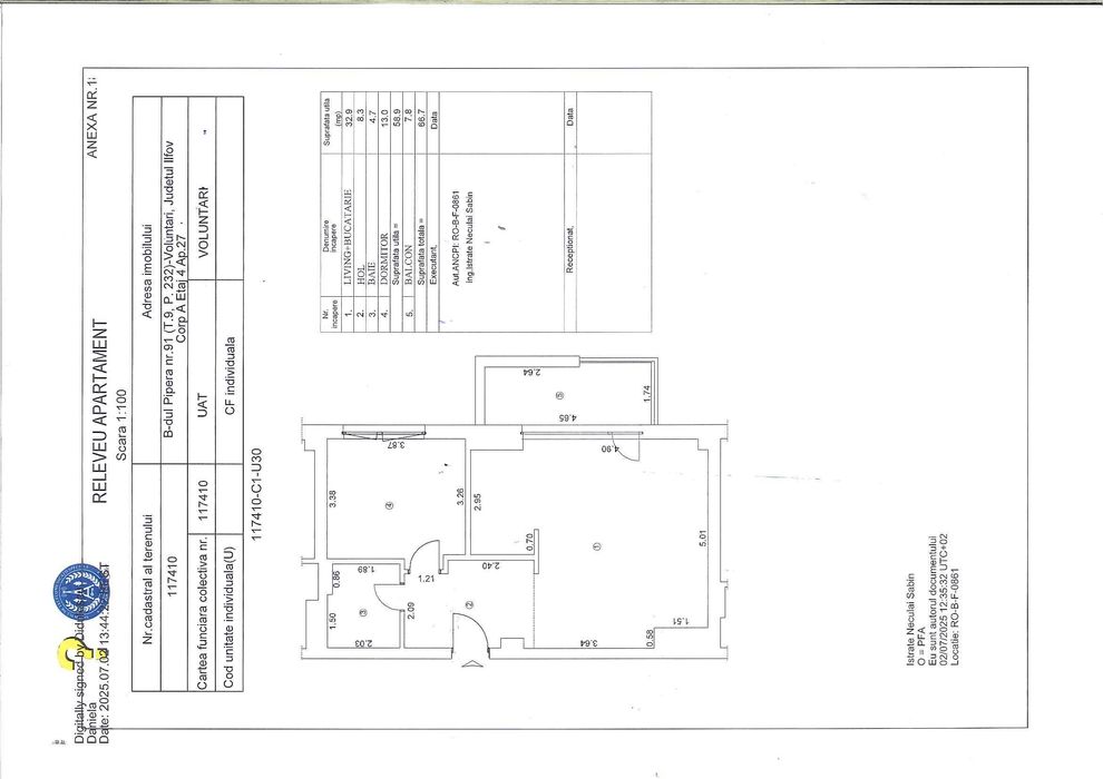 Apartament 2 camere - Residence 5 Forest I Pipera