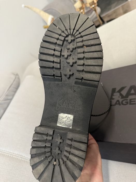 Karl lagegerfeld кожени боти