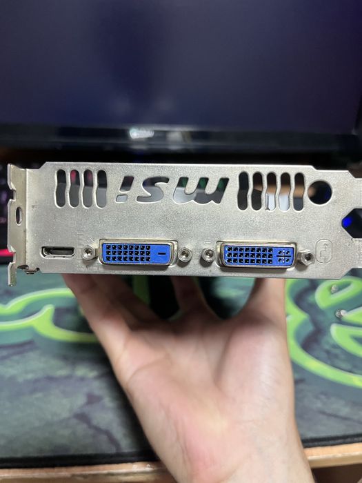 продам видеоканту gtx 650 msi