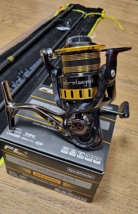 SET Lanseta Feeder FL Strategist Distance MH 4.20M + Mulineta FL ST60