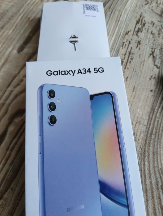 Продавам перфектен като нов смартфон Самсунг а34  5g.
