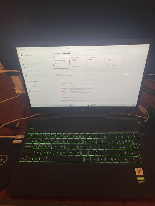Vand laptop se gaming
