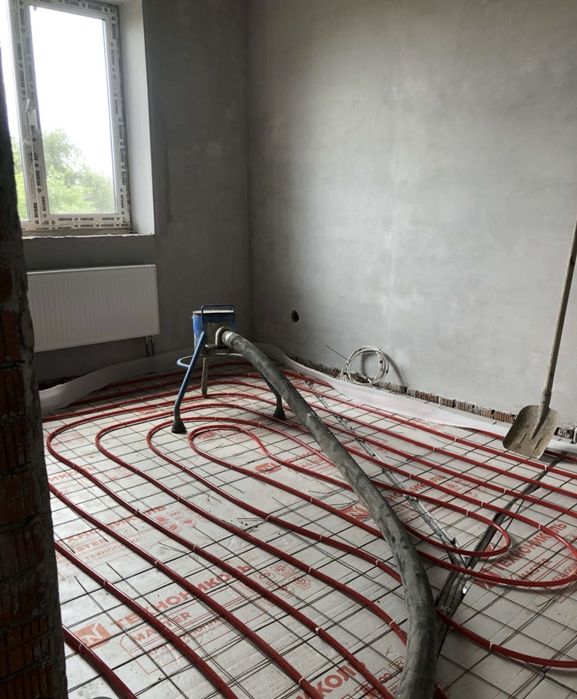 Полусухая стяжка пола