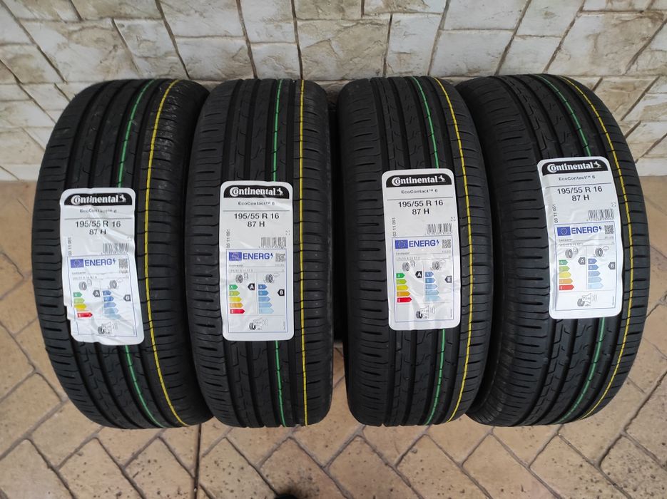Continental 195/55/16 Eco contact 6,дот 2023