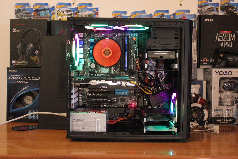 Unitate gaming Intel i5-3570K3.8Ghz/16GB/128mSata+1TBHDD/GTX 660/Win10