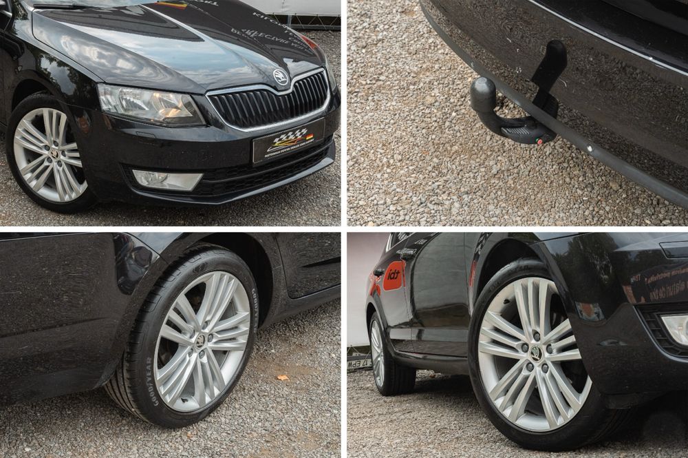 Skoda Octavia -2014 - senzori parcare - senzori lumina - jante aliaj - navigatie - scaune incalzite - carlig tractare !!