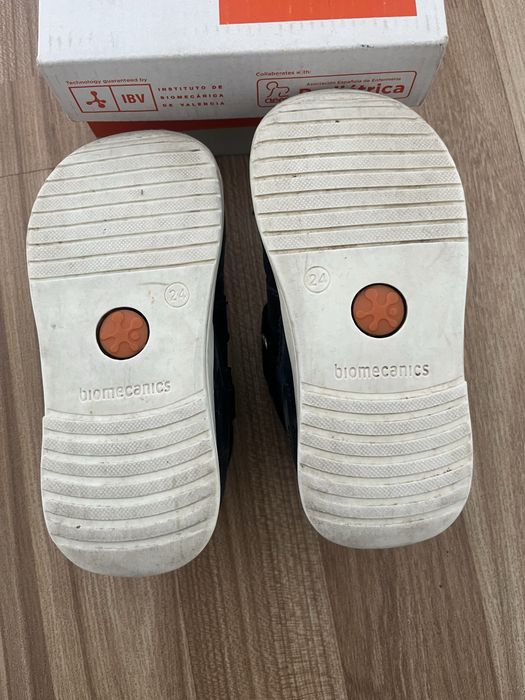 Sandale piele baietel Biomecanics ,24