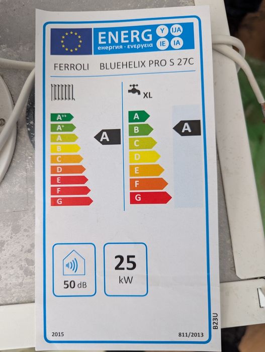 Centrala termica Ferroli 25 kw nominal