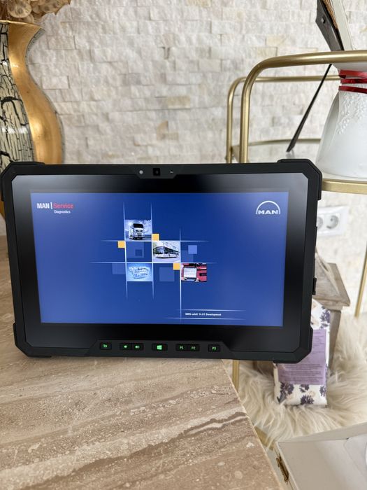 MAN CATS 2 Tester Diagnoză Camioane + Tabletă Dell Rugged
