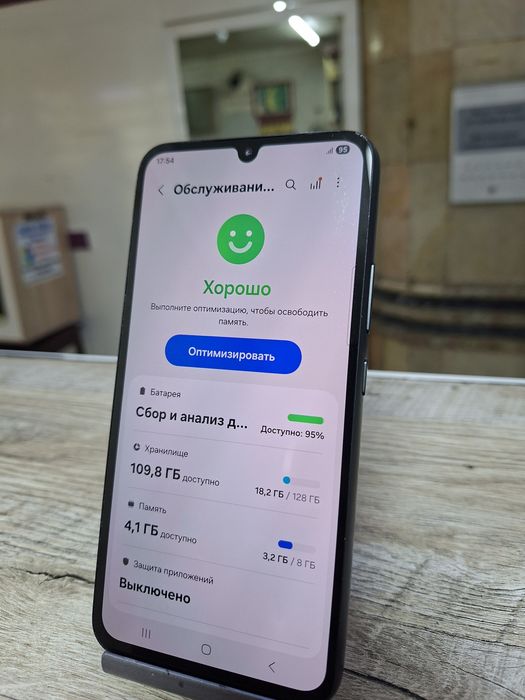 Samsung A 34 5g joyi 128gb rangi qora