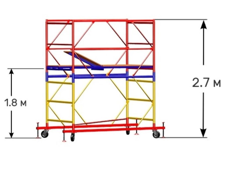 Продам леса строительные б/у
