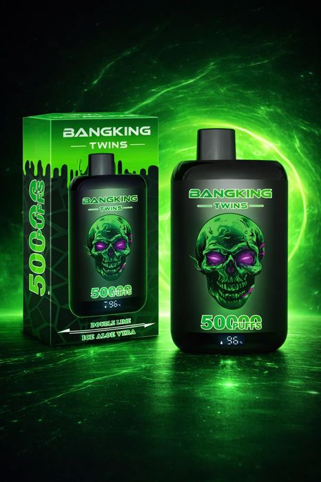 Pachet 2 Bucăți Vape 50.000 puffs 2 arome Reincarcabil Display