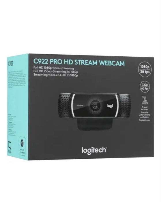 Продам вебкамеу Logitech C922 Pro Stream