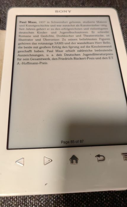 Ebook Sony Reader PRS-T2 Alb