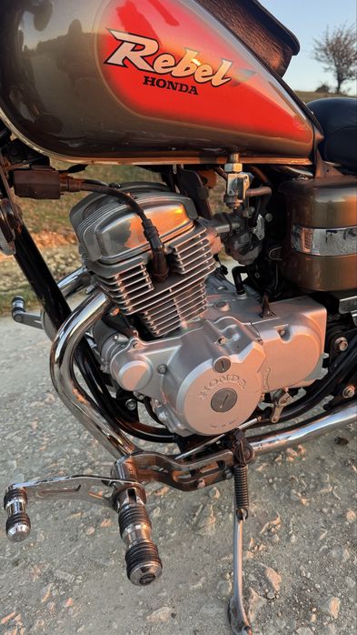 Moto Chopper HONDA REBEL 125 cmc 2000 impecabila