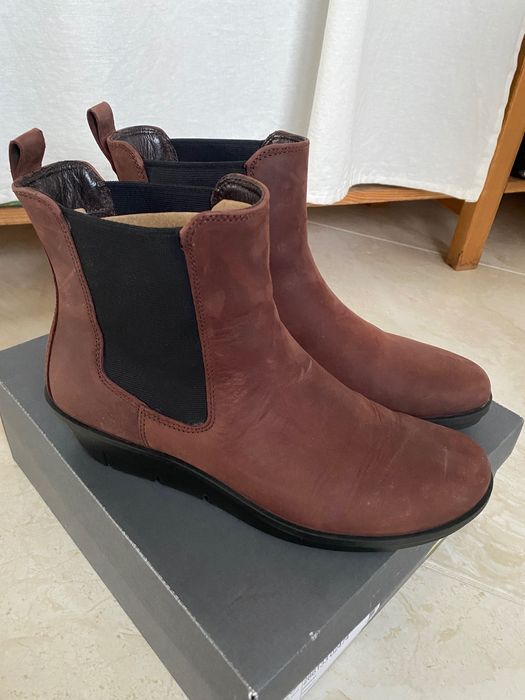 Боти ECCO 41 ботуши кафяви обувки