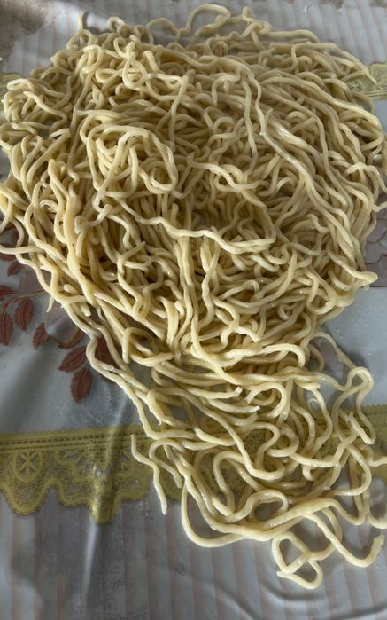 Тесто, лапша для лагмана