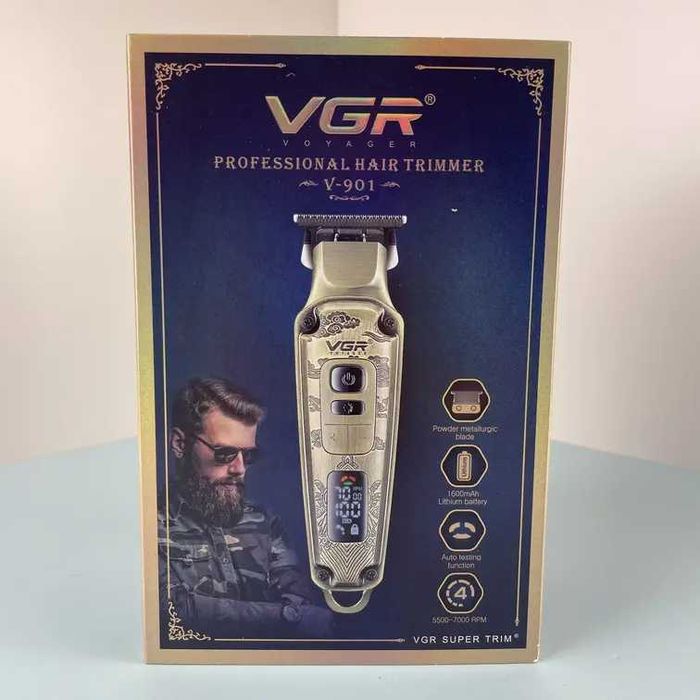 Професионална Машинка за Подстригване VGR V-901 за Коса и Брада