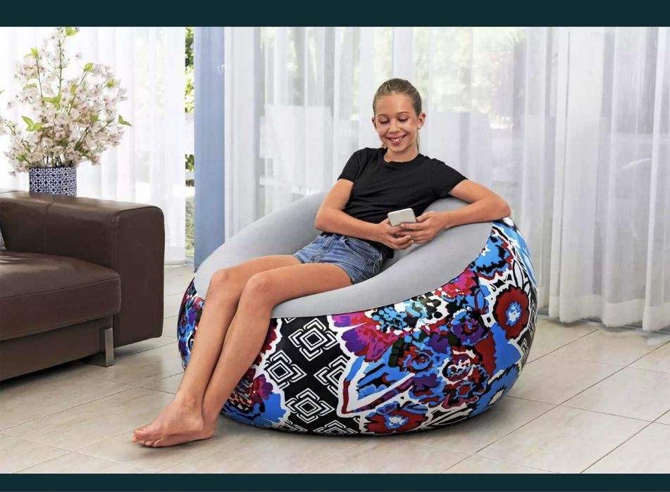 Фотьойл bestway, Надуваем