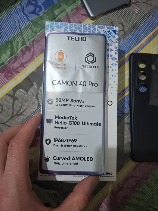 Текно камон 40 про