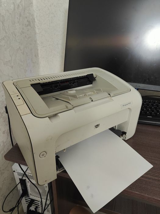 Принтер hp laserjet p1005 без картриджа