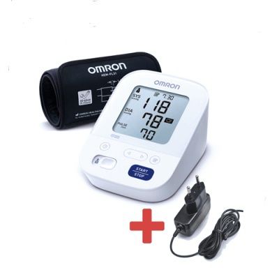 Тонометр Omron M3 Comfort с блоком питания,