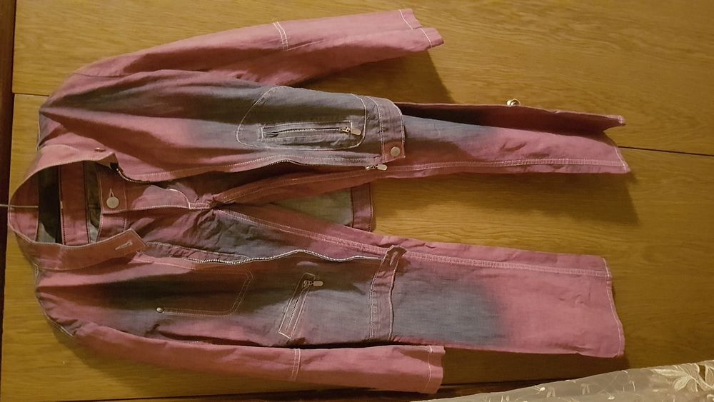 Дамски дънков костюм