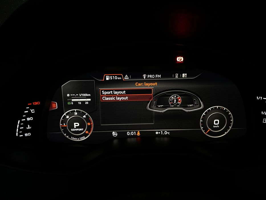 AUDI sport layout S/RS A3 8V/ A4 B9/ A5 F5/ Q2 GA/ Q5 FY/ Q7 4M/ TT 85