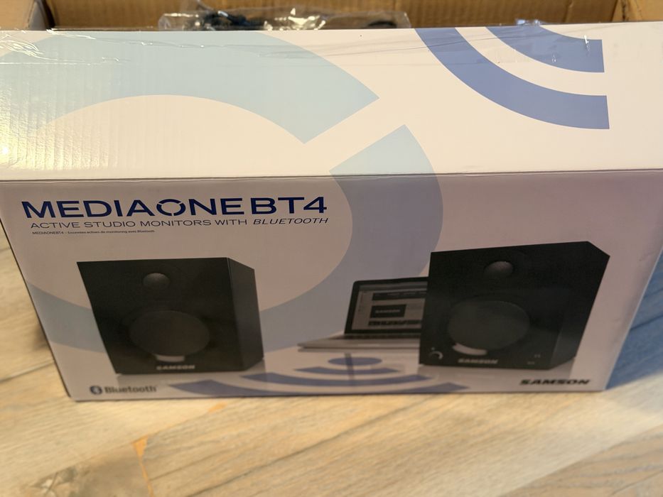 Samson MediaOne BT4 – Monitoare de studio active cu Bluetooth – NOI