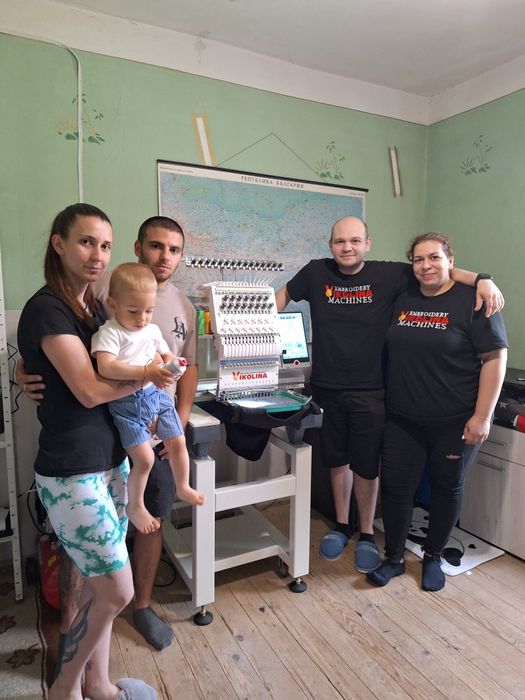 Професионална бродираща машина 15 Конечена with pro technology