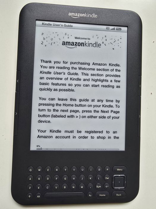 Kindle Keyboard, generatia 3