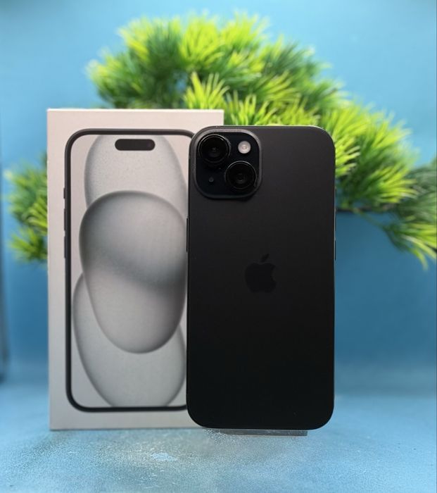 НОВ!!! Apple iPhone 15, 128GB, 5G, Black