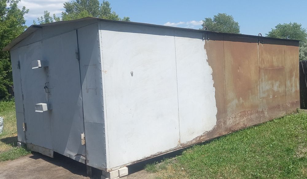 металлический гараж